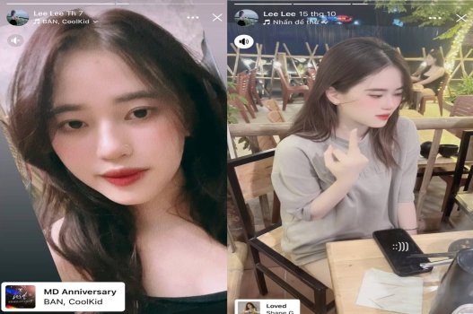 Dung Lee là cô gái xinh đẹp không kém cạnh với độ dâm đã được chứng minh