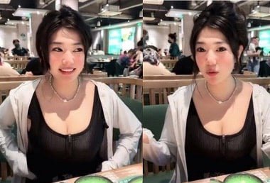 Em ngực khủng nứng quá khoe hàng ngay