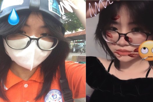 Thiếu nữ đeo kính thỏa mãn ham muốn khám phá thân thể