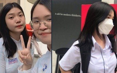 Nguyễn Thị Ngân, học sinh lớp 12, rất cuốn hút