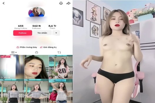 Tiktoker body nóng bỏng nhất nhảy siêu sexy