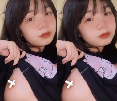 Lột tả quá khích của cô gái tóc ngắn mũm mĩm khiến lộ cảnh làm tình